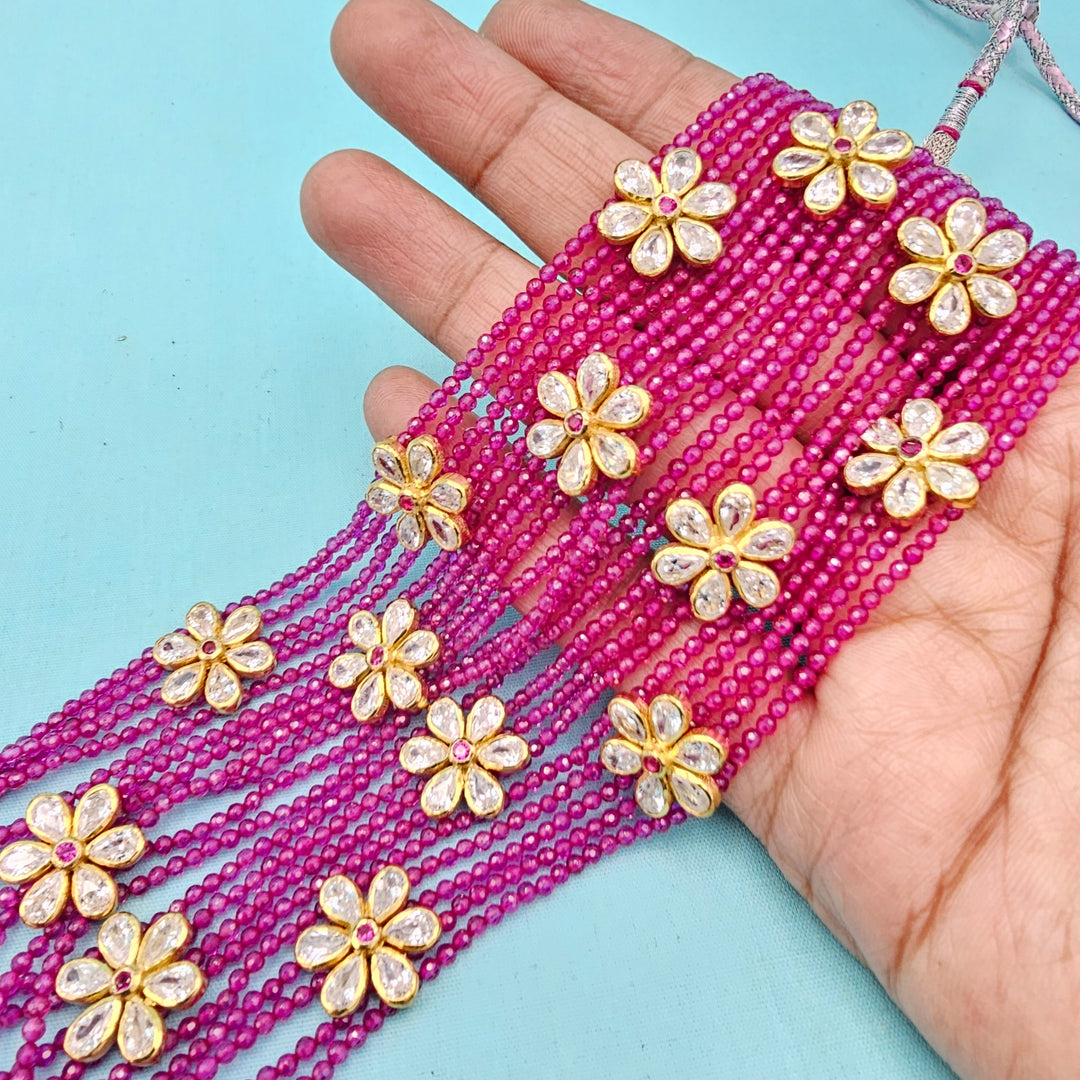 10 Strands Ruby necklace