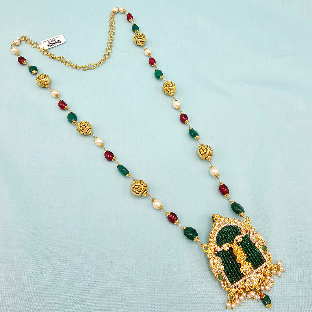 CZ Lakshmi Nakshi necklace