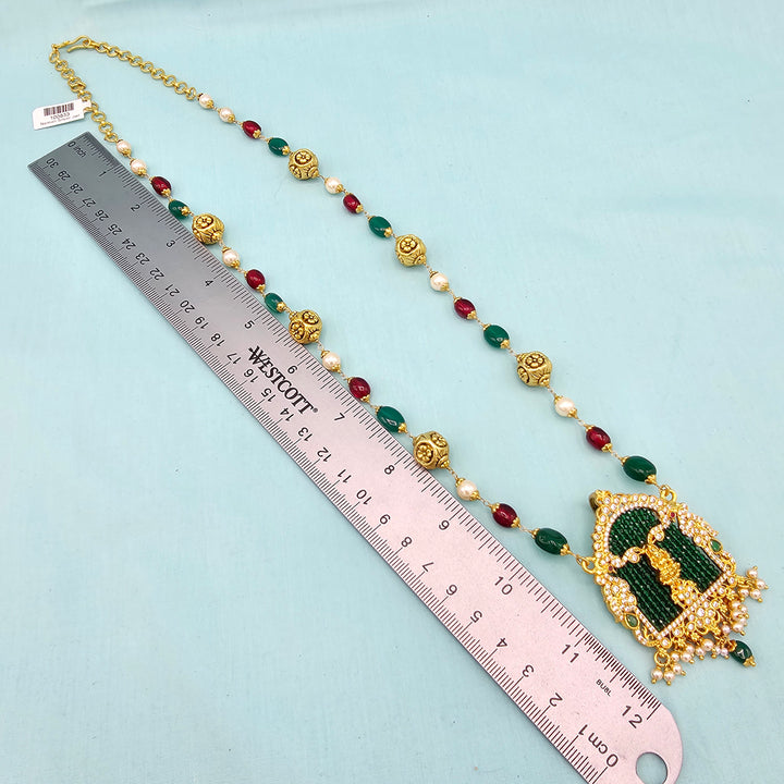 CZ Lakshmi Nakshi necklace