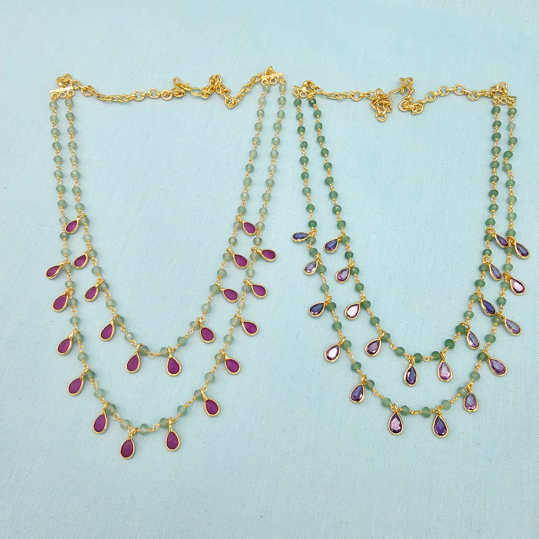 2 Layers beads with Drops