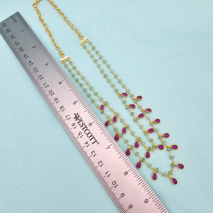 2 Layers beads with Drops