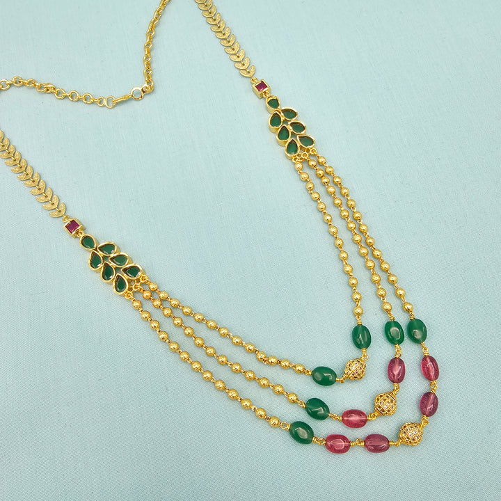 3 Layers beads with CZs
