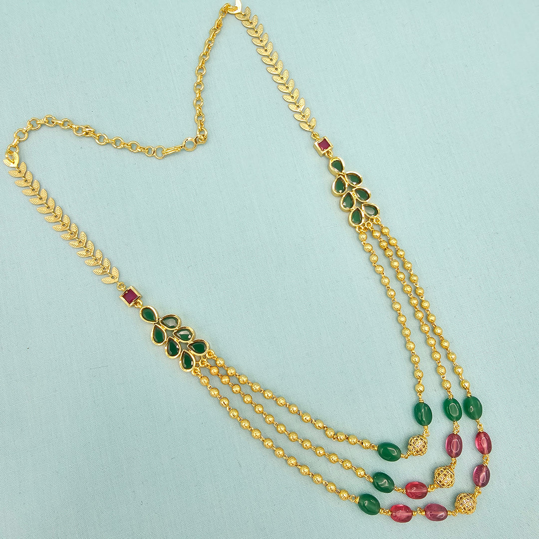 3 Layers beads with CZs