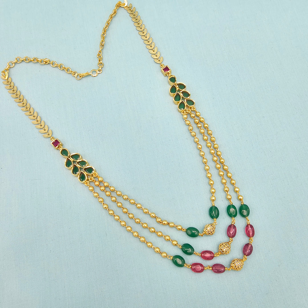 3 Layers beads with CZs