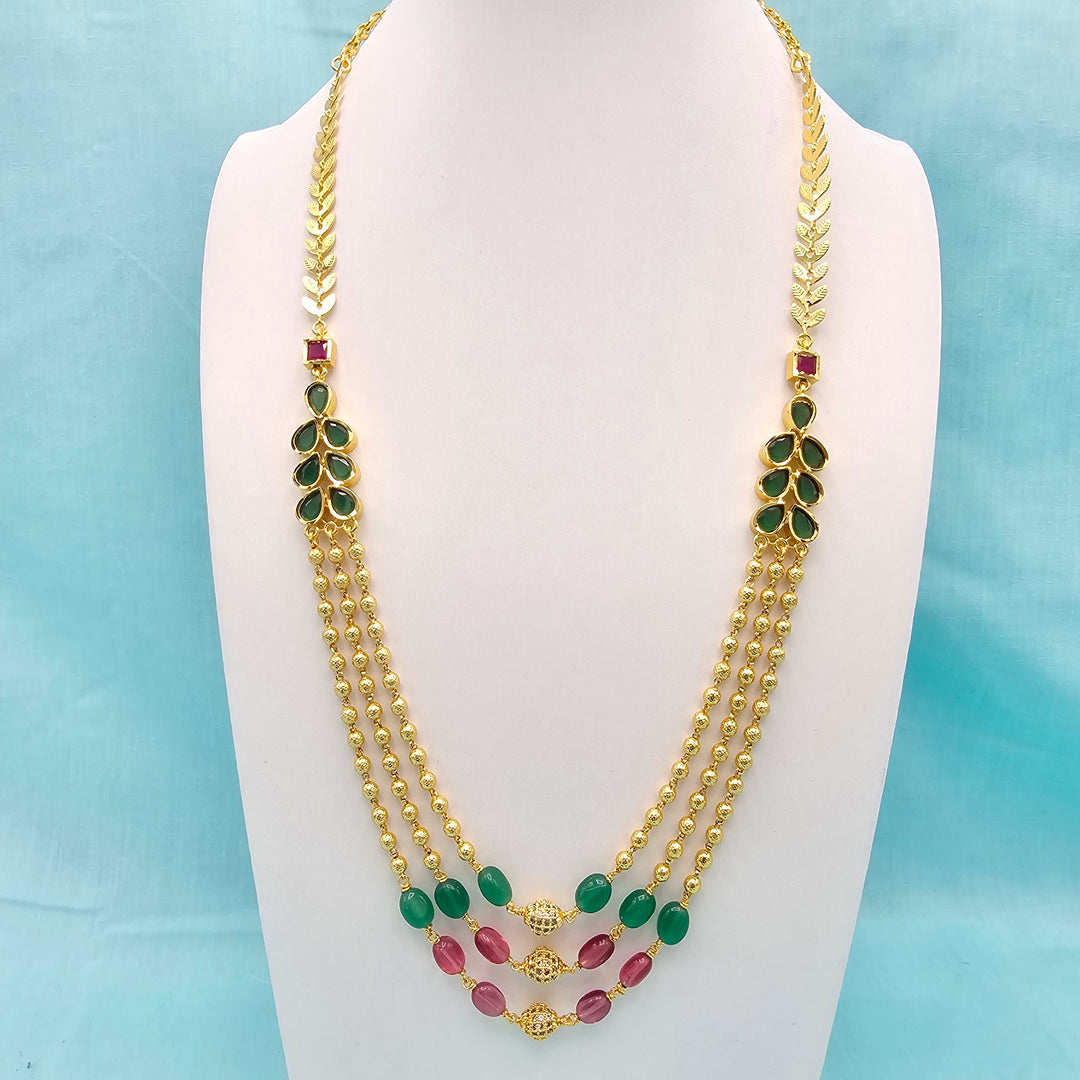 3 Layers beads with CZs