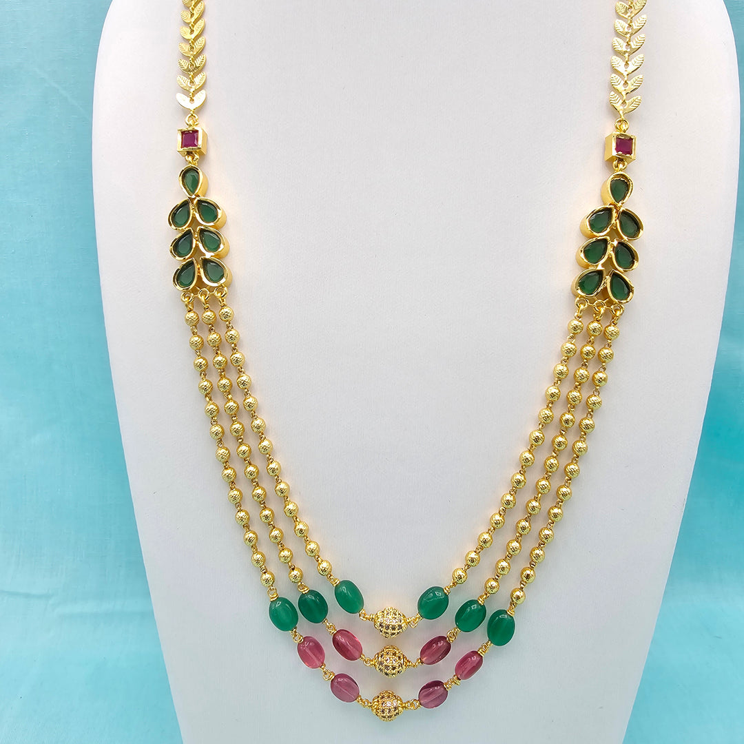 3 Layers beads with CZs