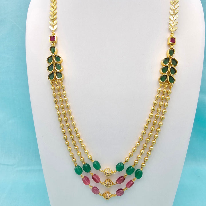 3 Layers beads with CZs