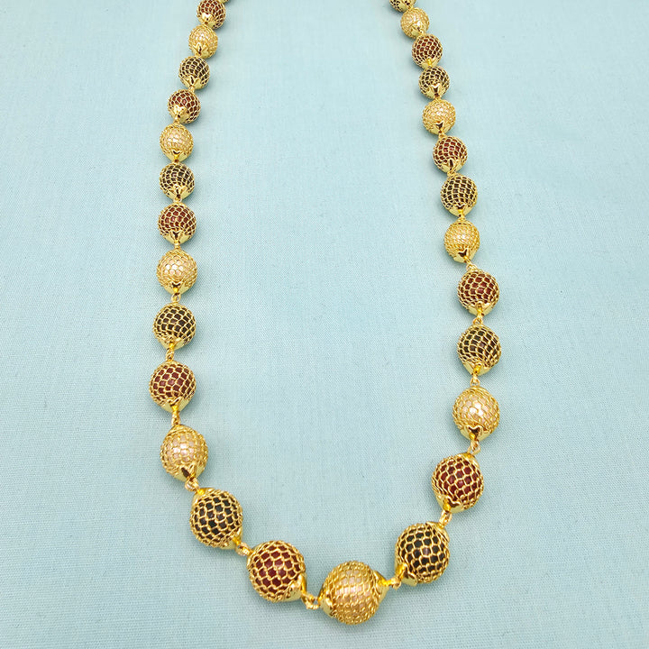 18" Mesh Beads Necklace