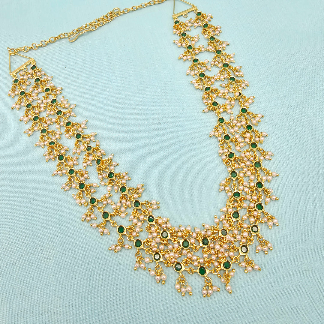 2 Layers Guttapoosalu Necklace