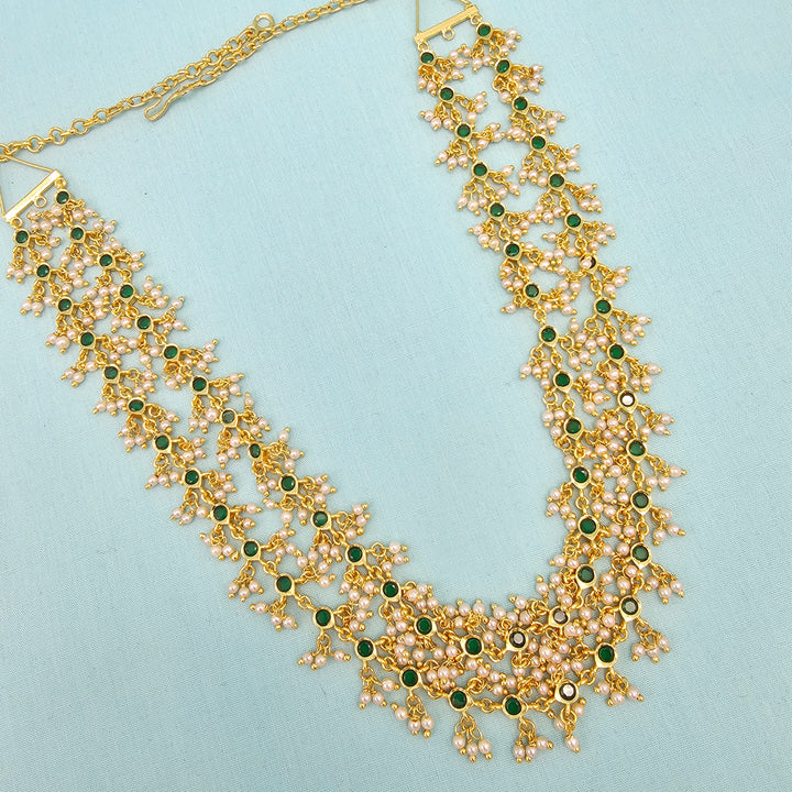 2 Layers Guttapoosalu Necklace