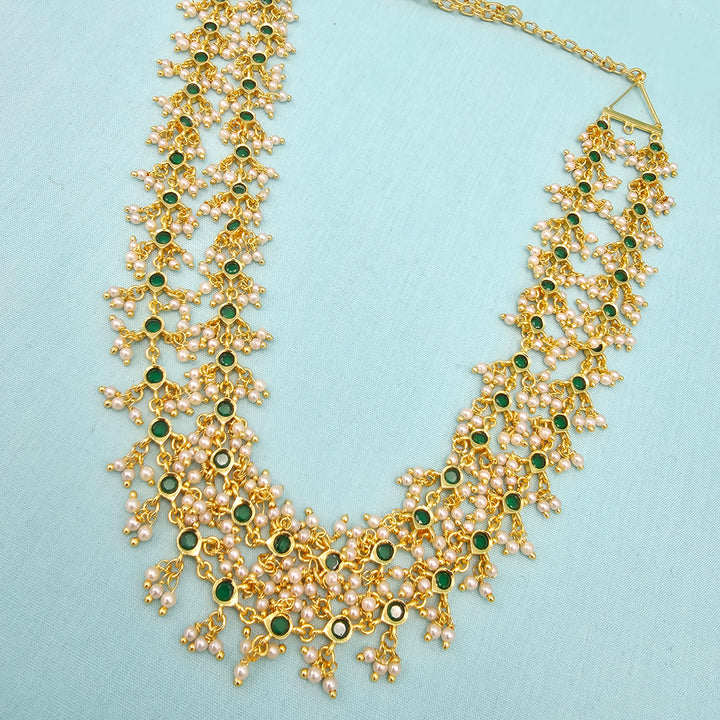 2 Layers Guttapoosalu Necklace