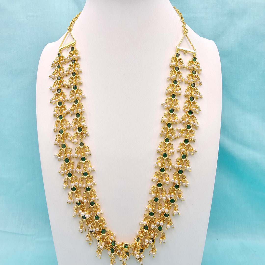 2 Layers Guttapoosalu Necklace
