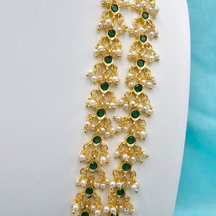 2 Layers Guttapoosalu Necklace