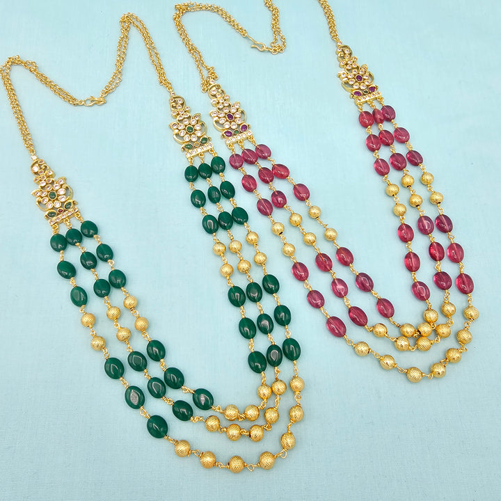3 Layers beads Necklace