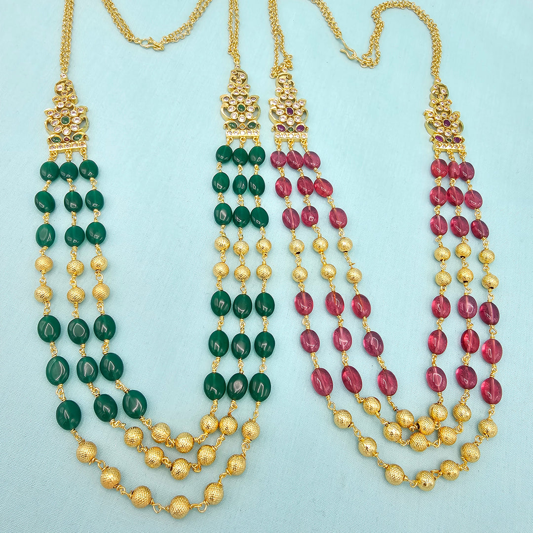 3 Layers beads Necklace