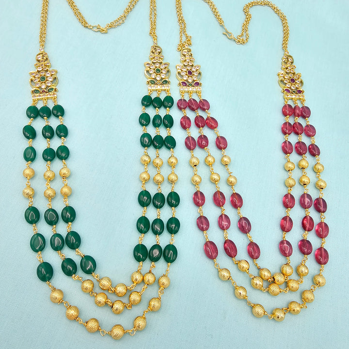 3 Layers beads Necklace