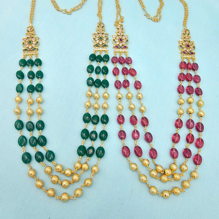 3 Layers beads Necklace