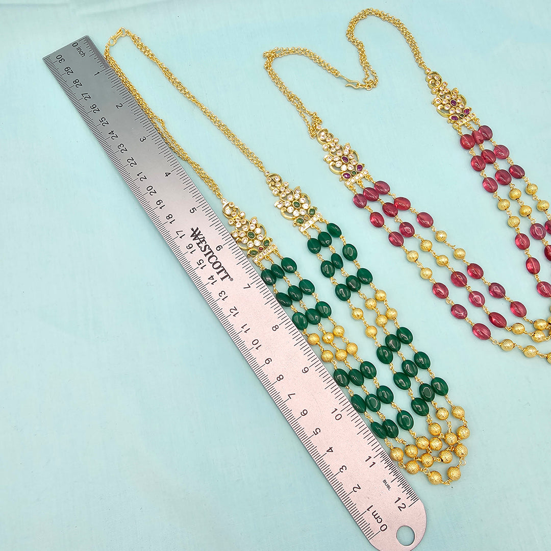 3 Layers beads Necklace