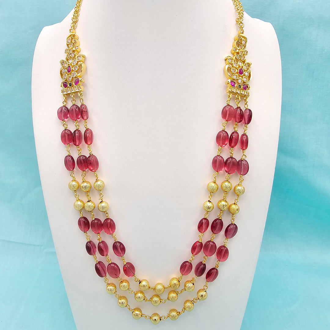 3 Layers beads Necklace