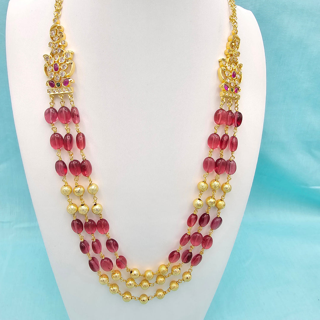 3 Layers beads Necklace
