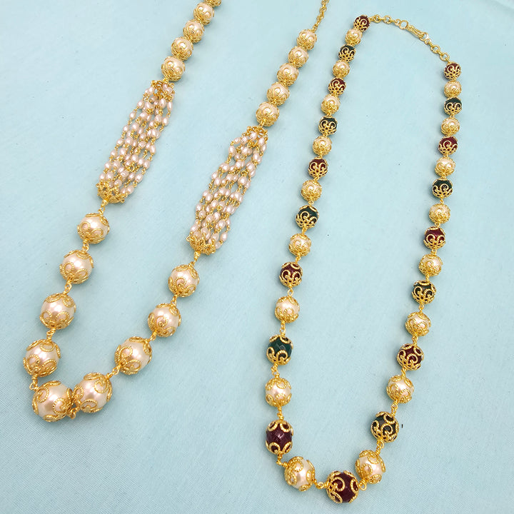 8-10mm Beads Necklace
