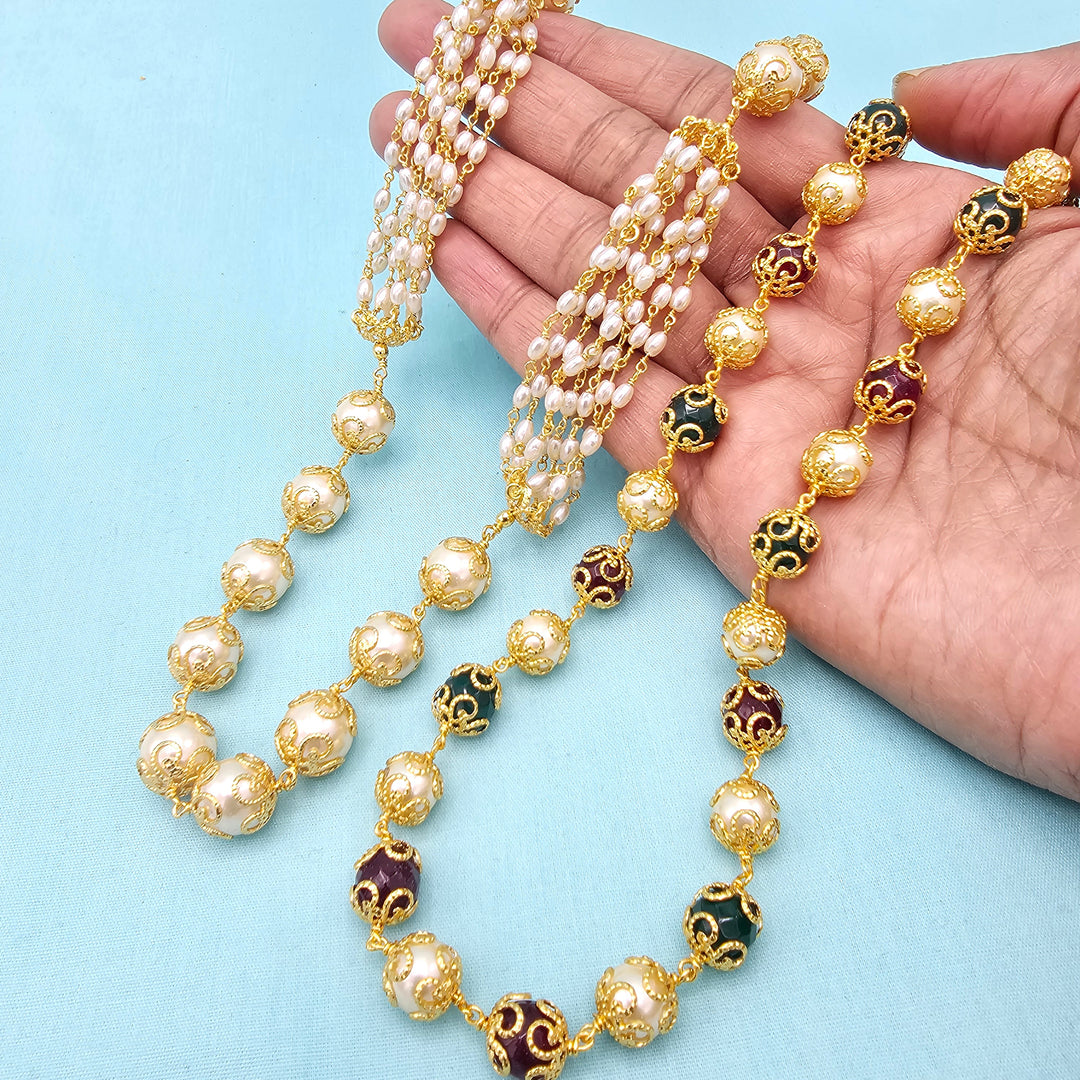 8-10mm Beads Necklace
