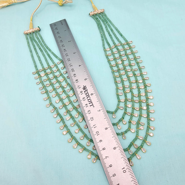 Green Layered Necklace