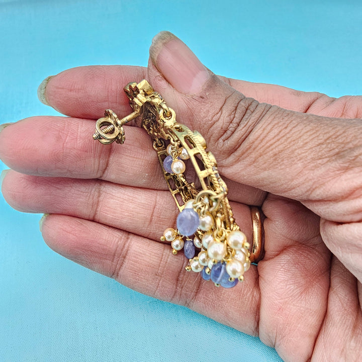Silver Lakshmi Tanzanite Bali