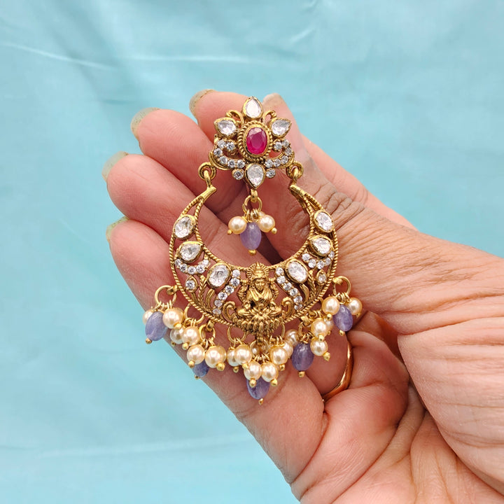Silver Lakshmi Tanzanite Bali