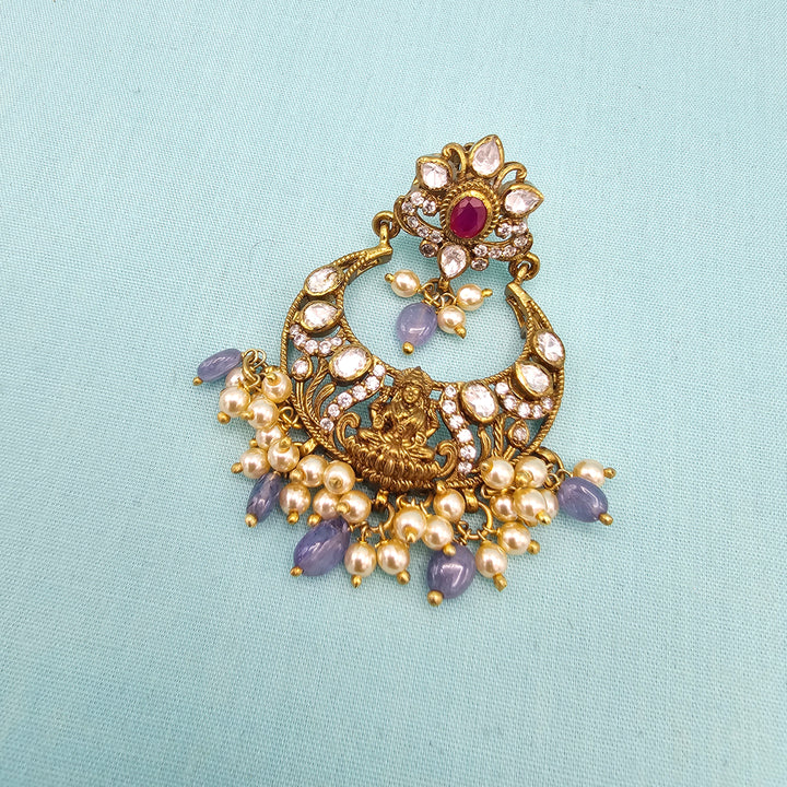 Silver Lakshmi Tanzanite Bali