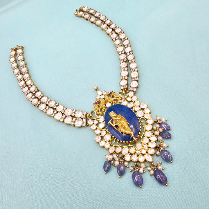 Krishna Moissanite Necklace