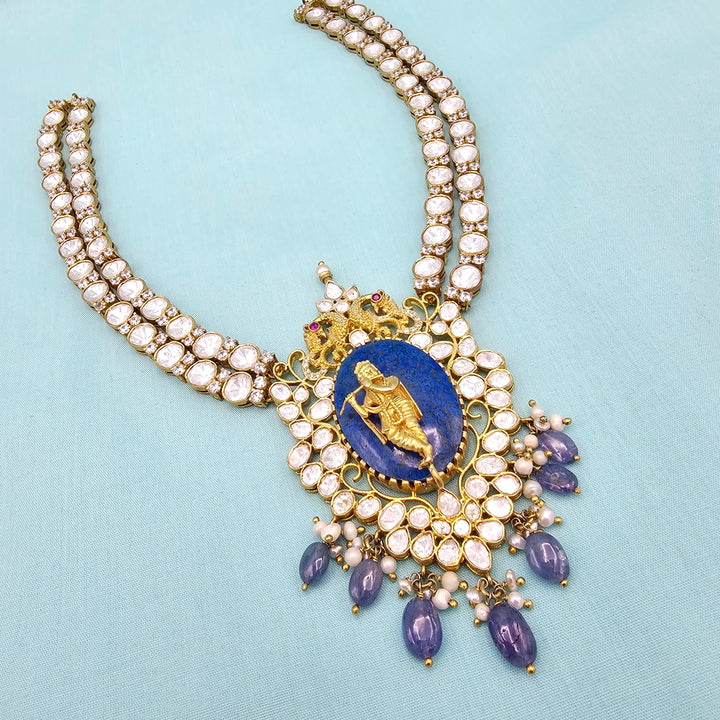 Krishna Moissanite Necklace