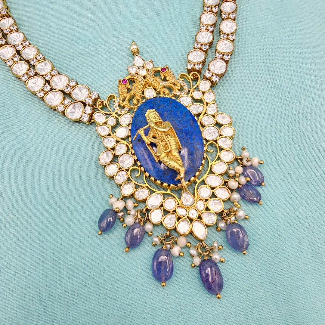 Krishna Moissanite Necklace