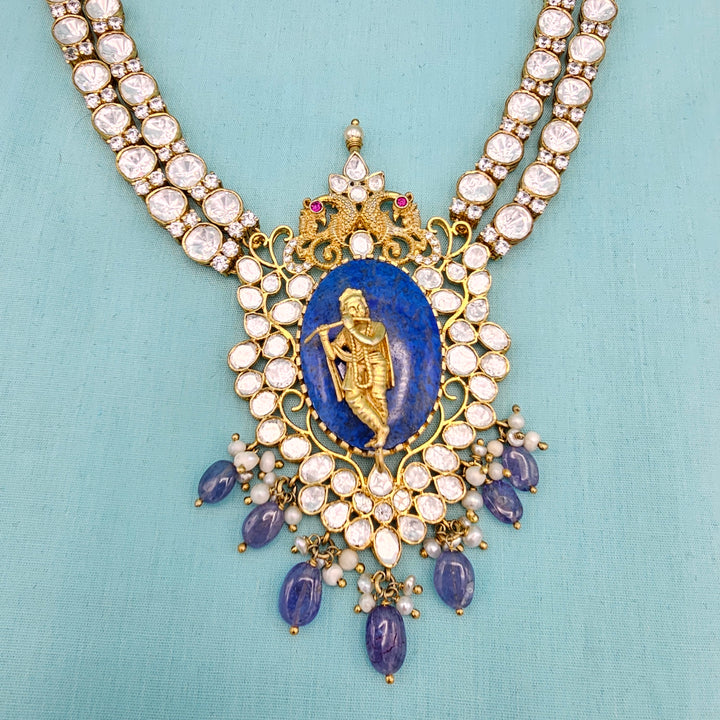 Krishna Moissanite Necklace