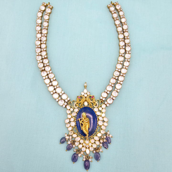 Krishna Moissanite Necklace