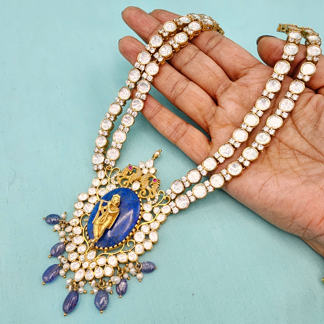 Krishna Moissanite Necklace