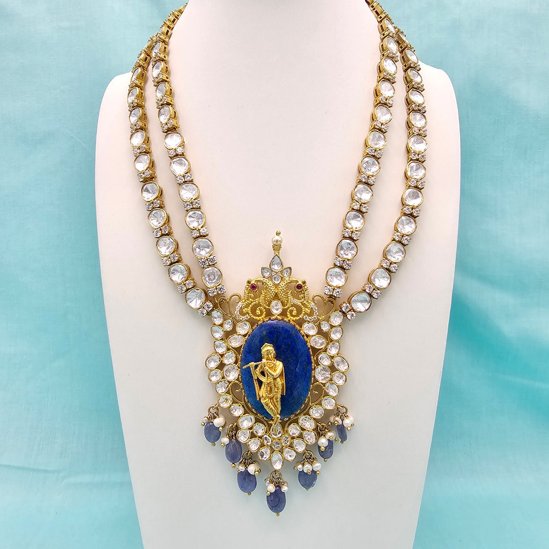 Krishna Moissanite Necklace