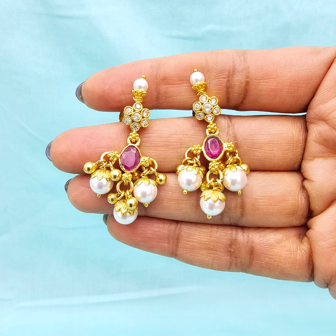 Navratna Necklace Set