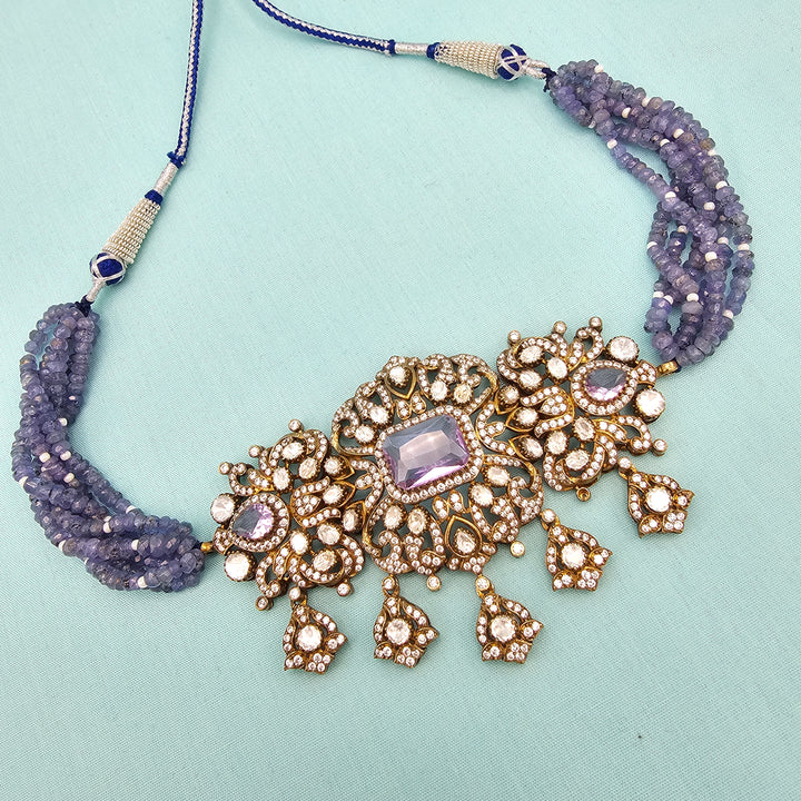 Tanzanite Victorian Choker