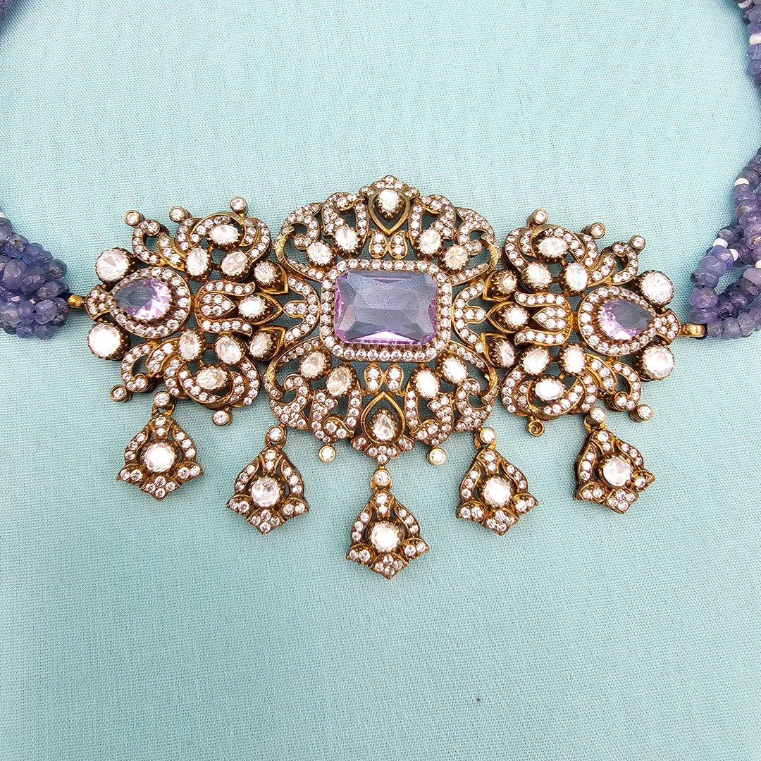 Tanzanite Victorian Choker