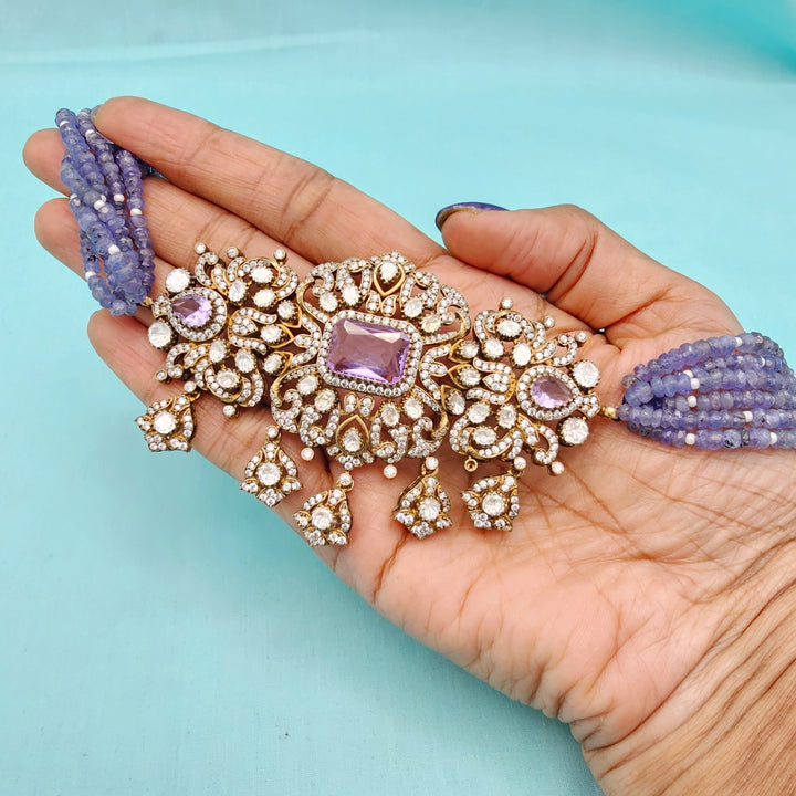 Tanzanite Victorian Choker