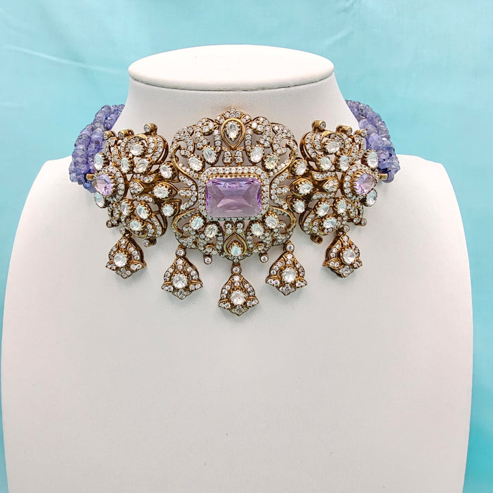 Tanzanite Victorian Choker