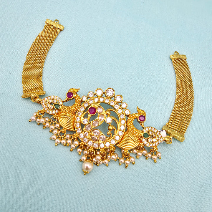 CZ Choker cum Baajubhan