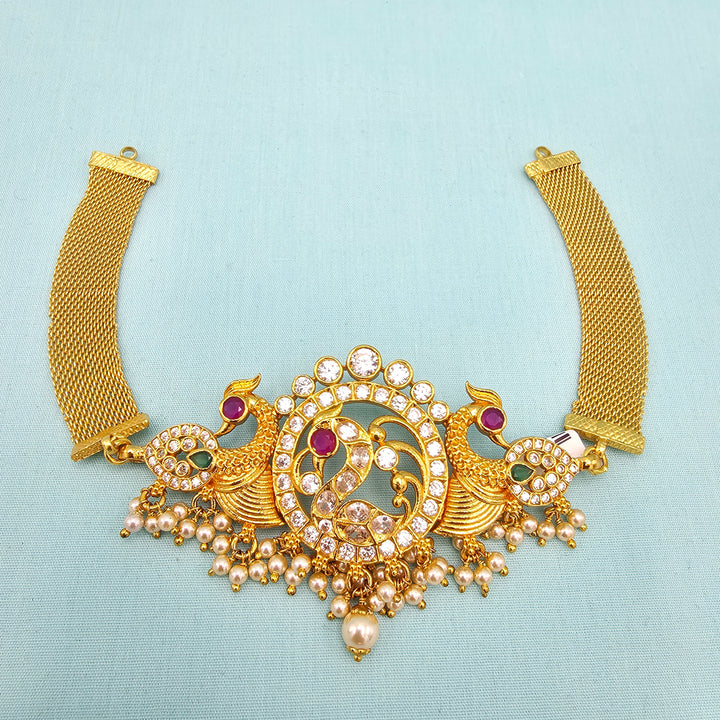 CZ Choker cum Baajubhan