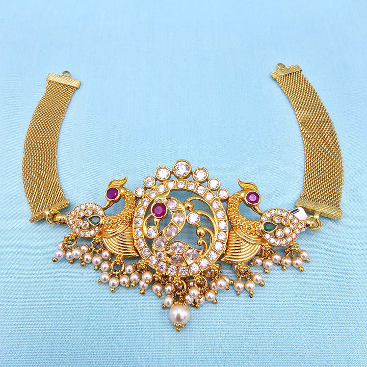 CZ Choker cum Baajubhan