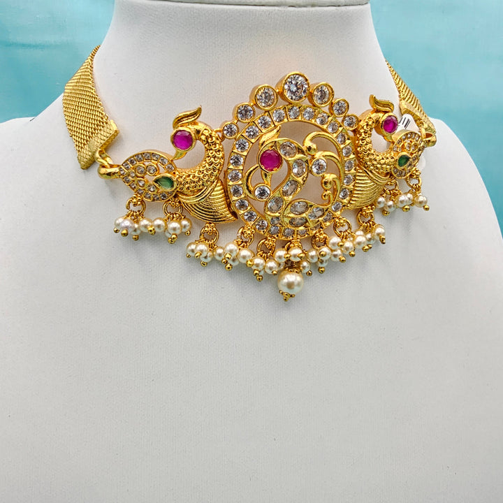 CZ Choker cum Baajubhan