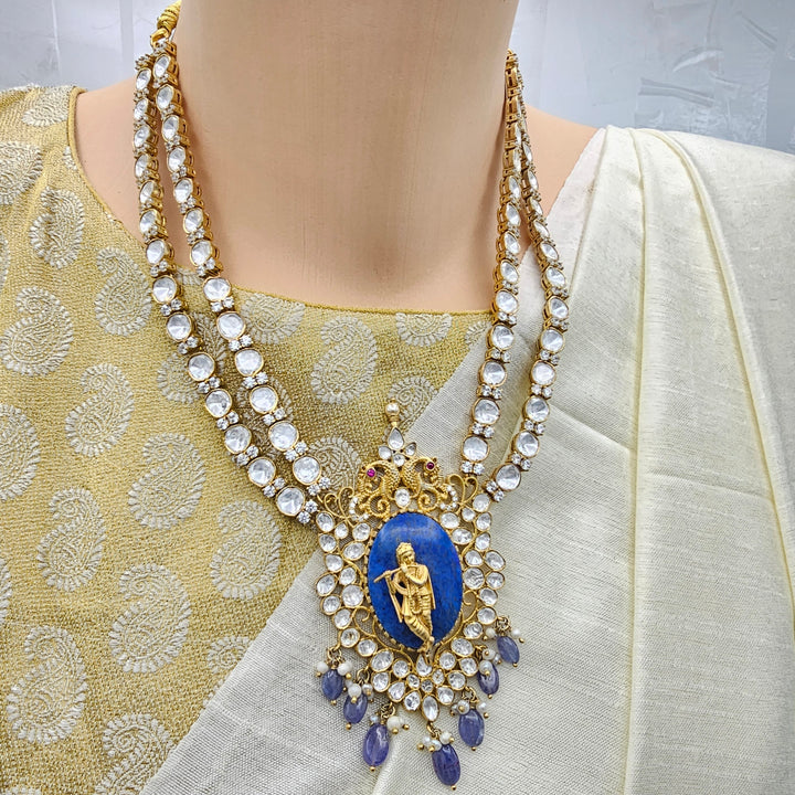 Krishna Moissanite Necklace