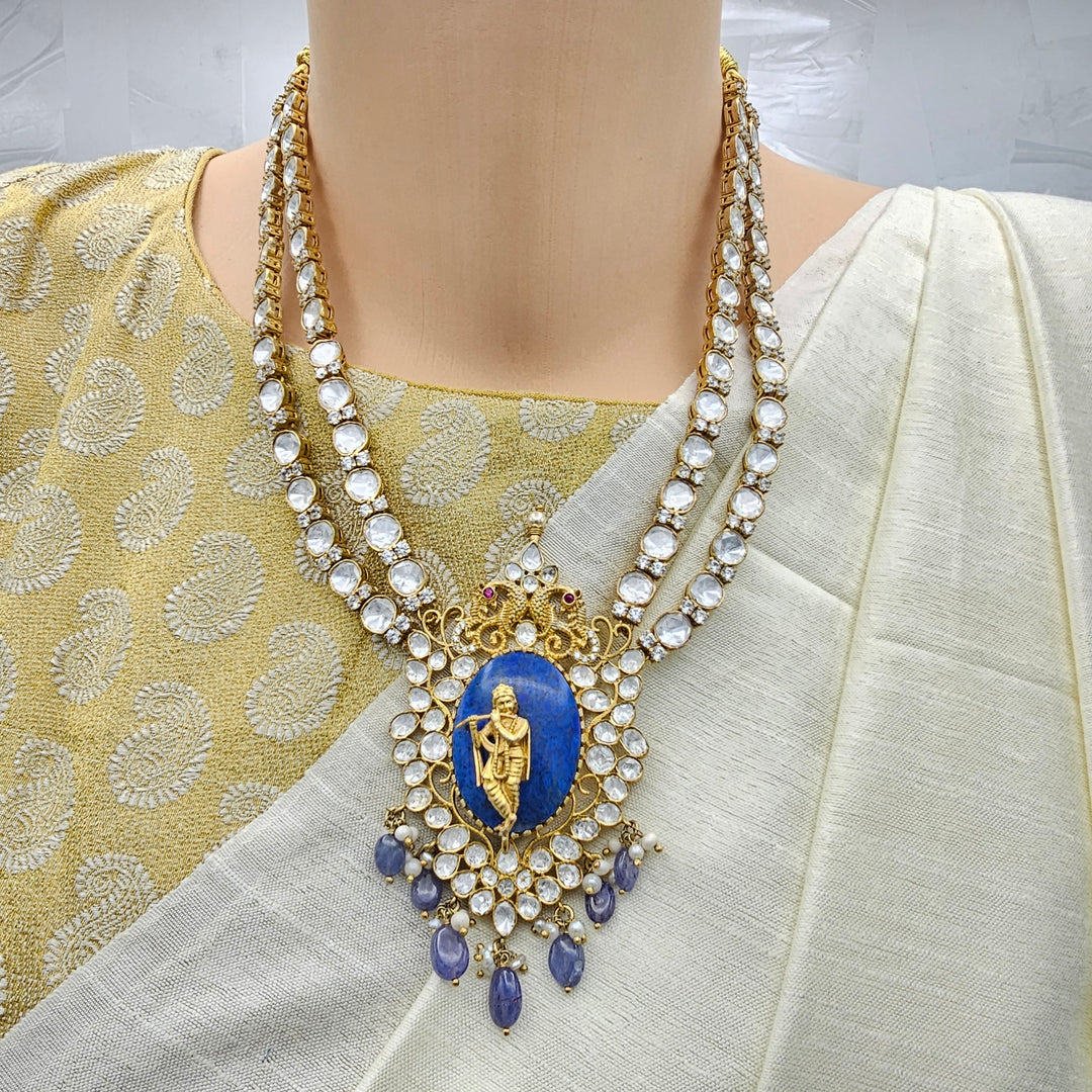 Krishna Moissanite Necklace