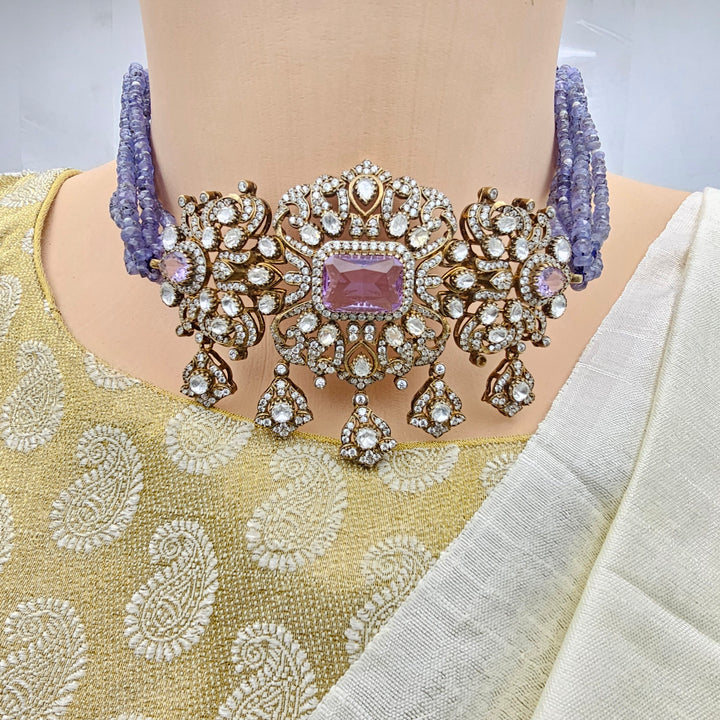 Tanzanite Victorian Choker