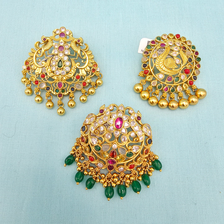 Navratna CZ Pendants